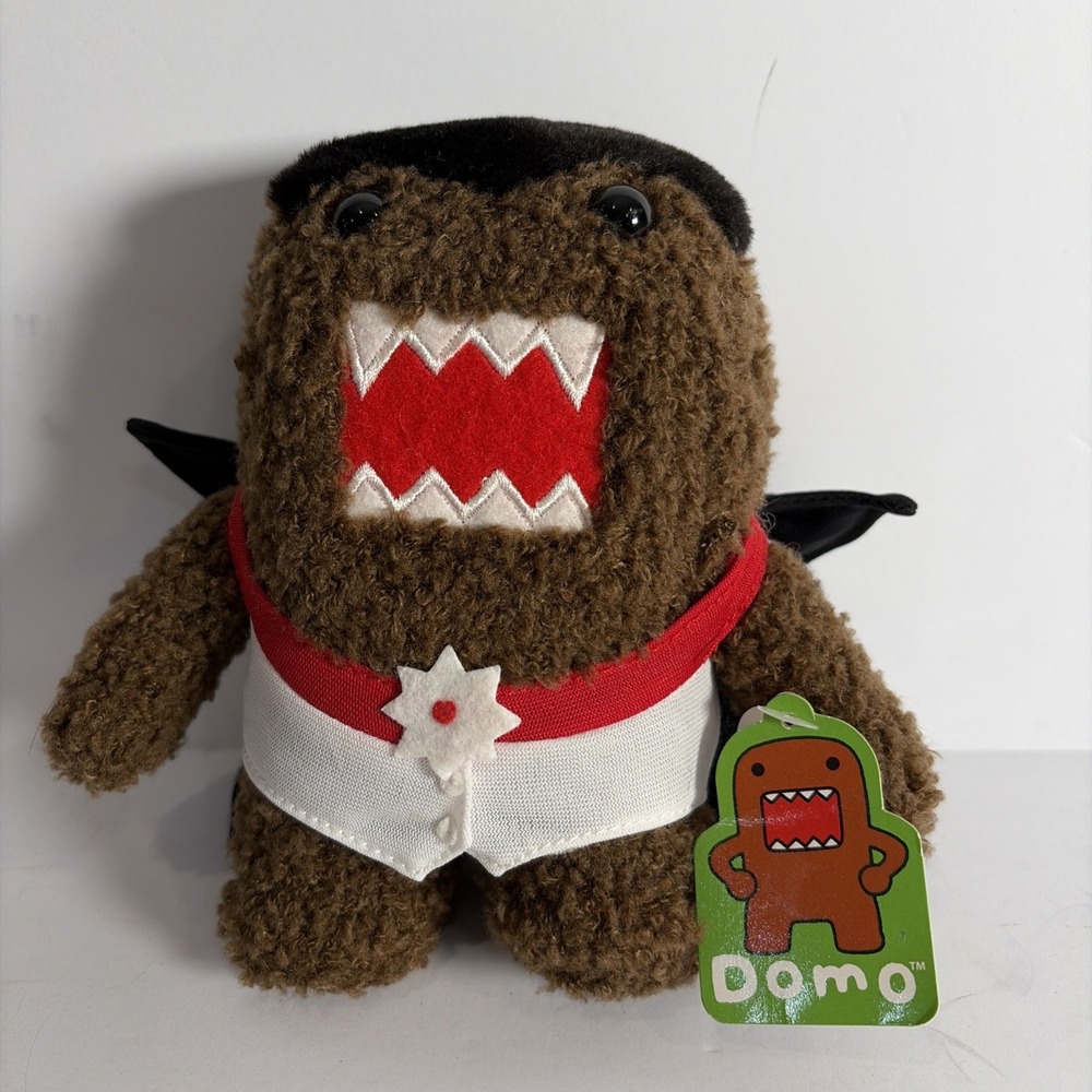 Domo Vampire Halloween Plush Animation Dracula Count Halloween